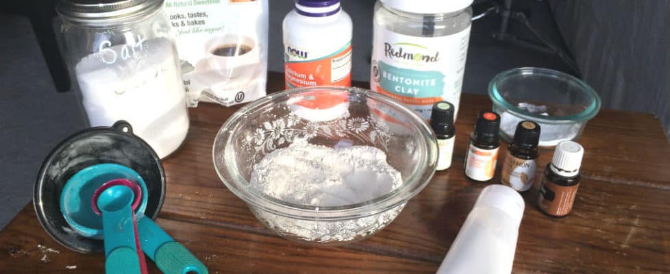 simple tooth powder frugal healthy ingredients