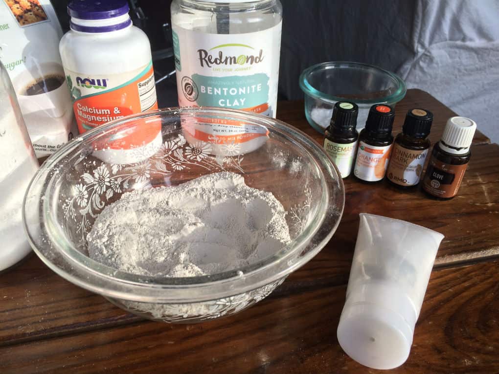 frugal tooth powder minerals and essential oils