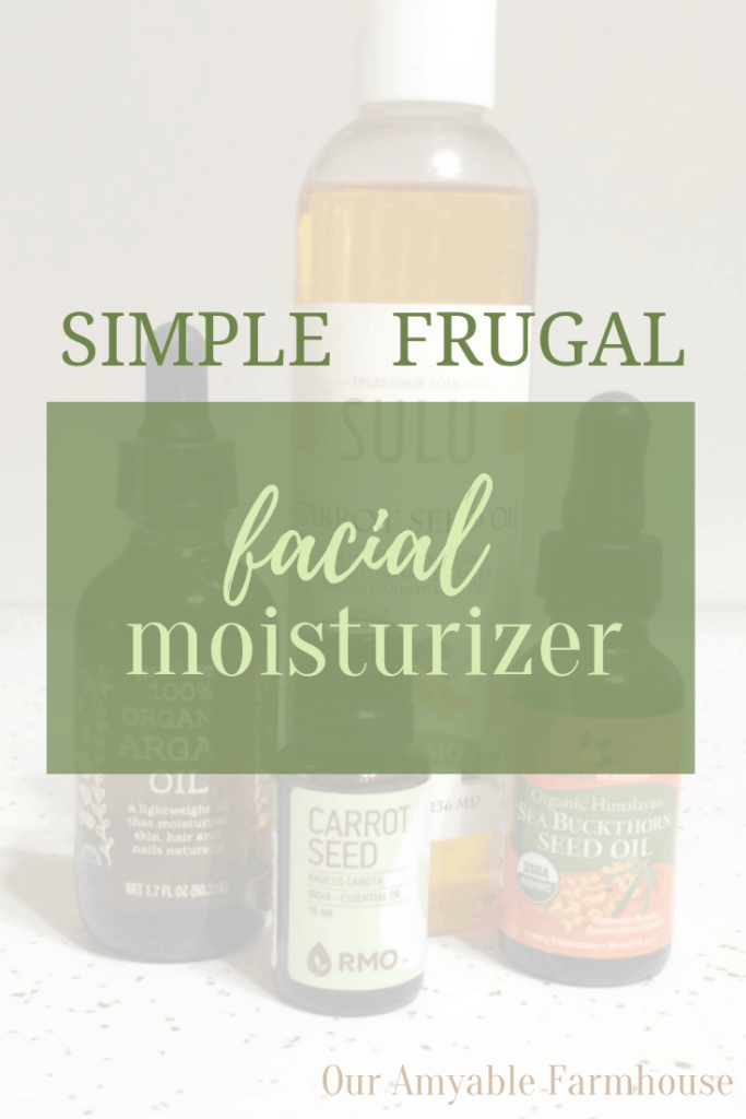 simple frugal facial moisturizer spf #carrotseedoil #argan #easy #diy #natural #diymoisturizer #spf