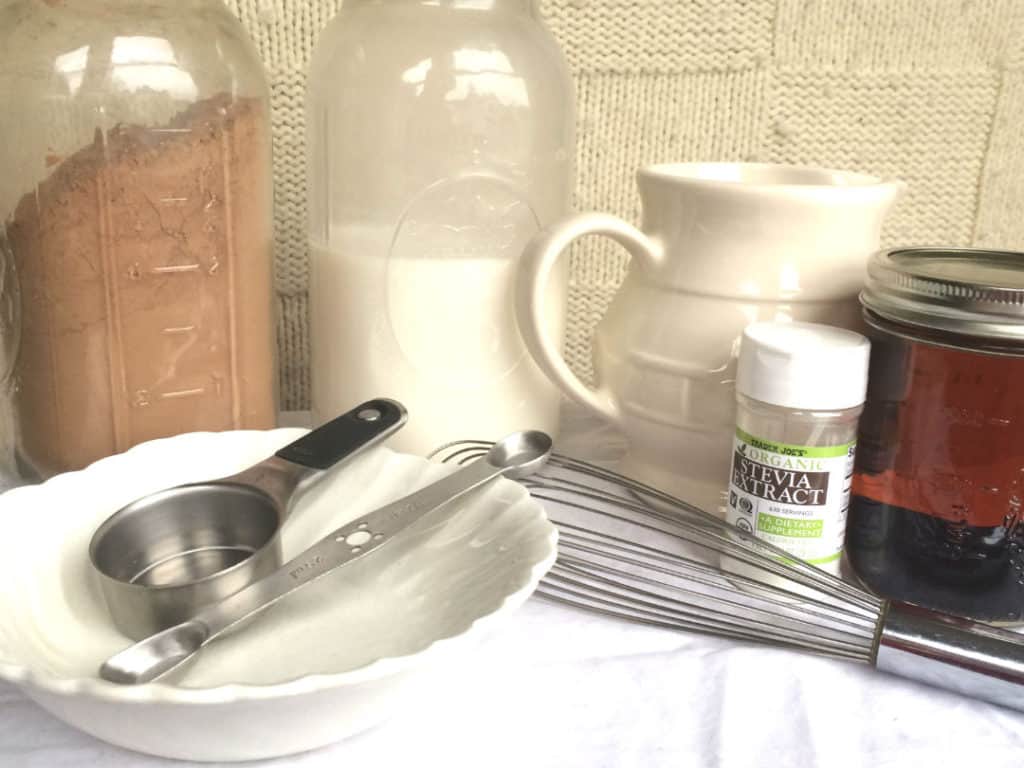 simple frugal hot chocolate healthy ingredients good for you