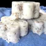 DIY bar soap recipe coconut oil essential oils