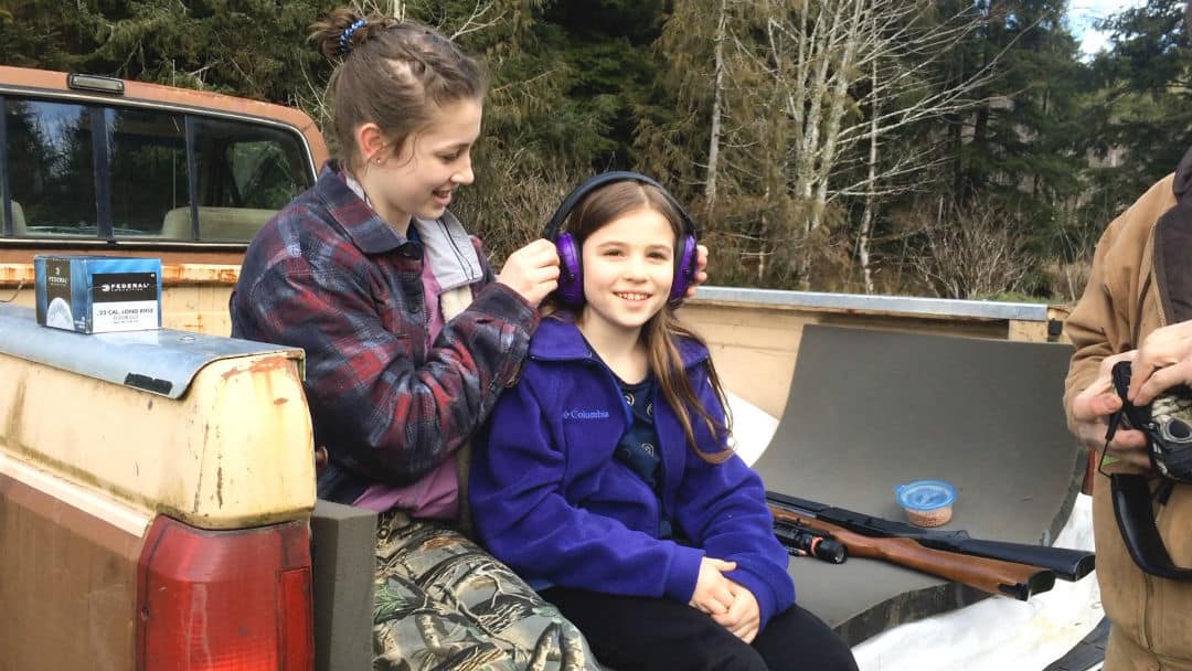 family adventures plinking ear protection