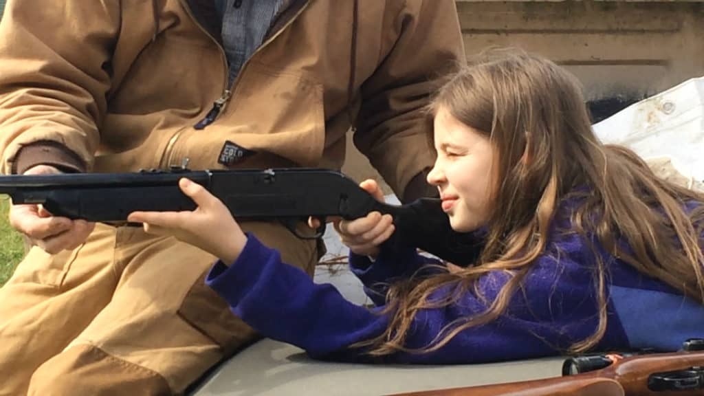 Family Adventures Plinking student