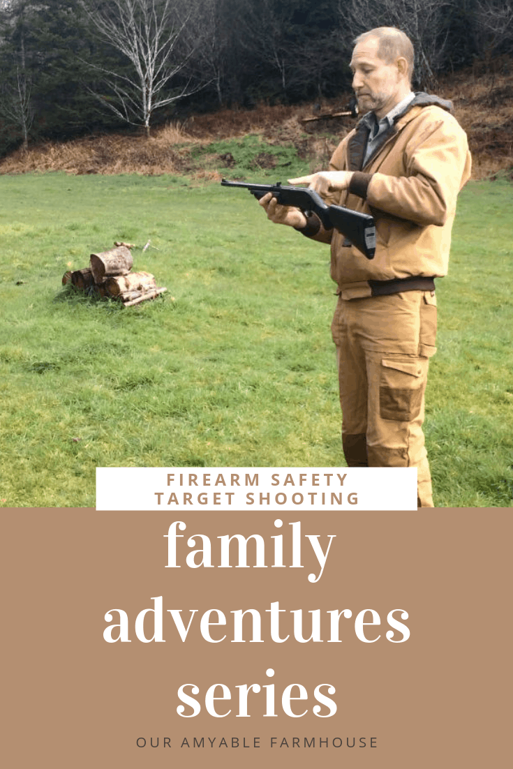 family adventures plinking target shooting firearm safety