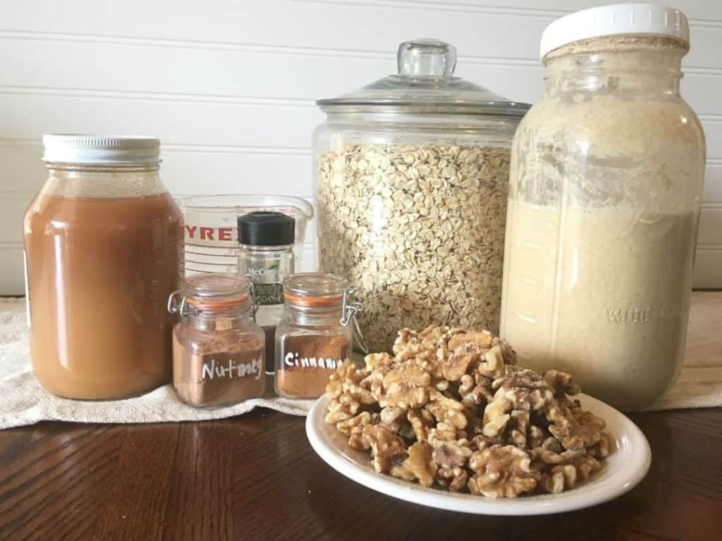 Harvest Apple Pie Granola ingredients_1