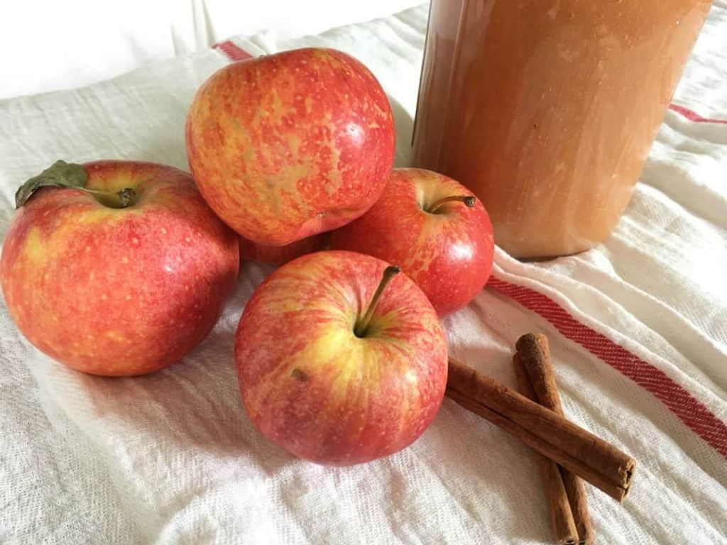 Farmhouse Applesauce local harvest all natural no added sugar THM E paleo