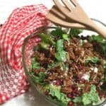 Farmhouse Winter Salad christmas holiday recipes