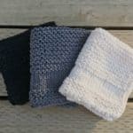 how to knit a simple farmhouse dishcloth