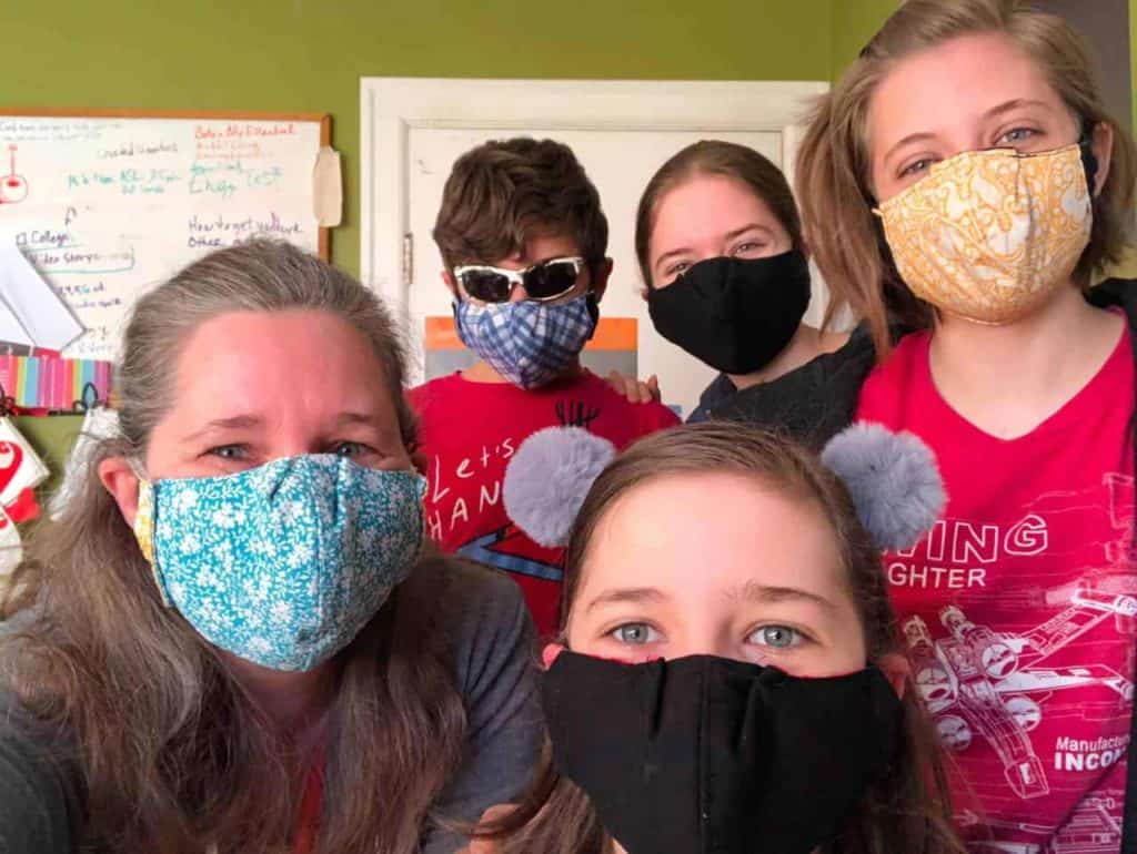 DIY washable protective masks