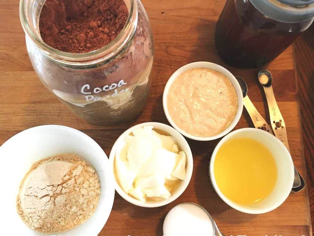 ingredients sourdough cocoa einkorn